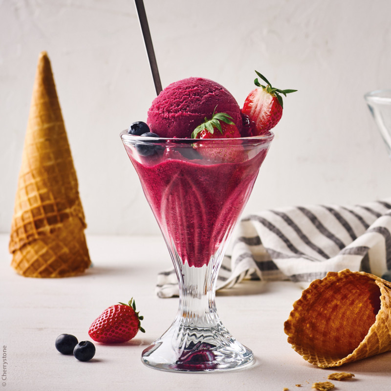 Coupe à dessert rond transparent verre pressé Ø 10 cm Fidji La Rochere