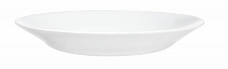 Assiette creuse rond blanc verre opal Ø 22,5 cm Restaurant Blanc Arcoroc