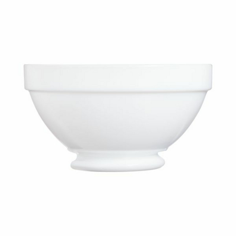 Bol rond blanc verre opal 51 cl Ø 13,2 cm Restaurant Blanc Arcoroc