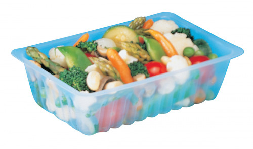 Barquette charcutière rectangulaire transparent 17,6x11,6x4,9 cm 70 cl Alphaform (250 pièces)