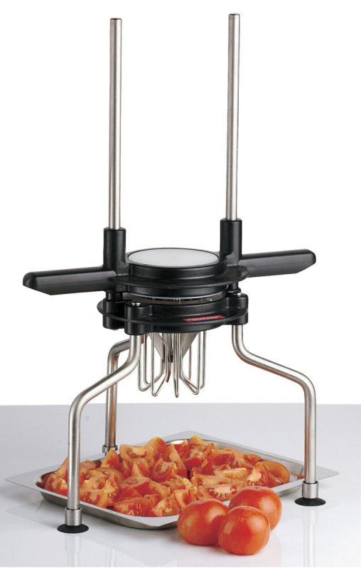 Coupe-agrumes/tomates 8 quartiers inox 38,5x32,5x58 cm L.tellier