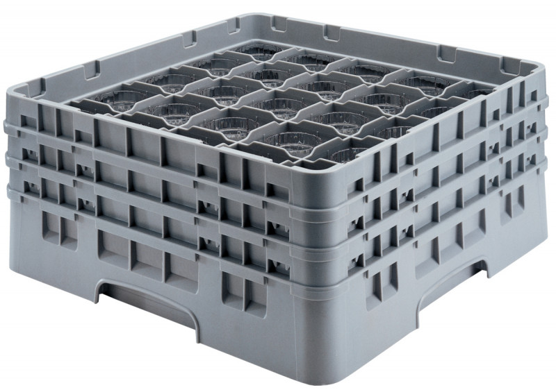 Casier de lavage 36 compartiments 50x50x18,4 cm 7,2 cm 13,2 cm Camrack Cambro