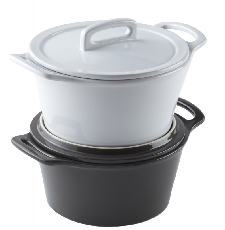 Cocotte rond blanc porcelaine Ø 17 cm Bistronome Pro.mundi