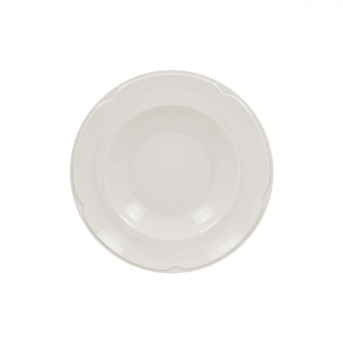 Assiette creuse rond ivoire porcelaine vitrifiée Ø 30 cm Anna Rak