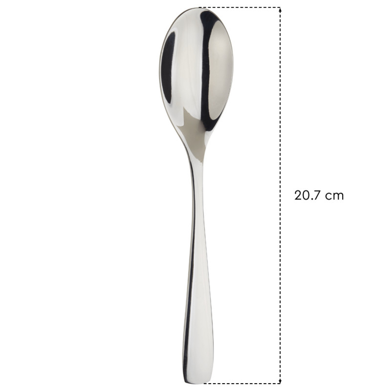 Cuillère de table inox 18/0 20,7 cm Adagio Pro.mundi