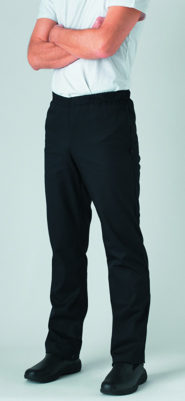 Pantalon de cuisine noir T2 Umini Robur