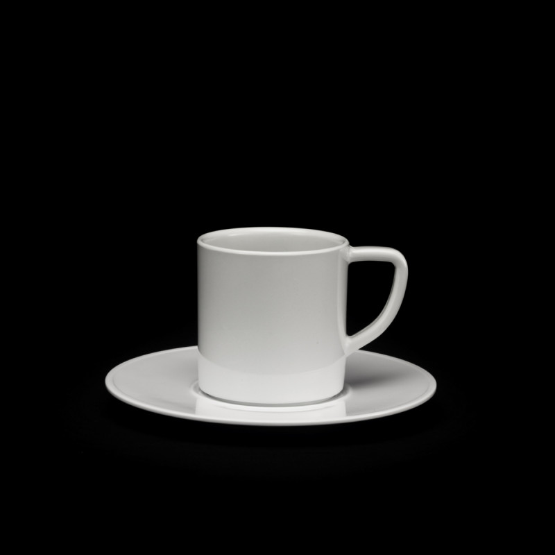 Tasse à expresso rond blanc mélamine 8 cl Ø 5,3 cm Prestige Platex