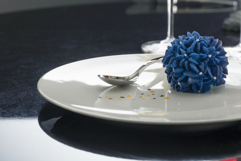 Assiette plate rond blanc porcelaine vitrifiée Ø 30,8 cm Moon Rak