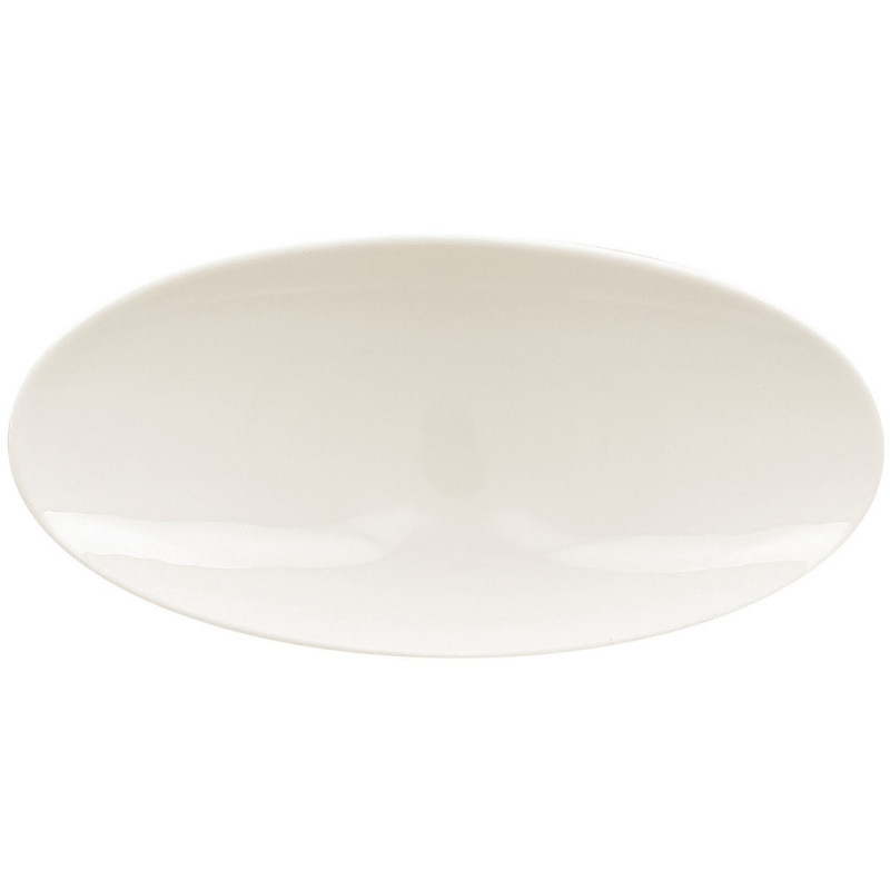 Coupelle ovale ivoire porcelaine vitrifiée 20,5 cm Aurea Rak