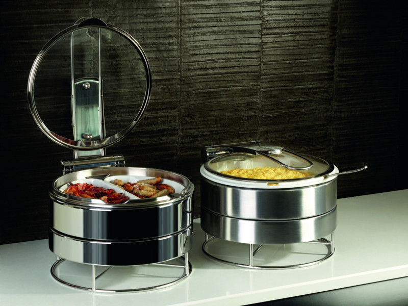 Support chafing dish inox 40x35x12,5 cm Evento Degrenne
