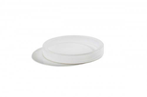 Assiette gourmet rond blanc résine Nacryl® Ø 30 cm Mealplak