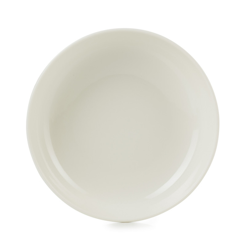 Assiette creuse rond ivoire porcelaine culinaire Ø 17,5 cm Adelie Revol