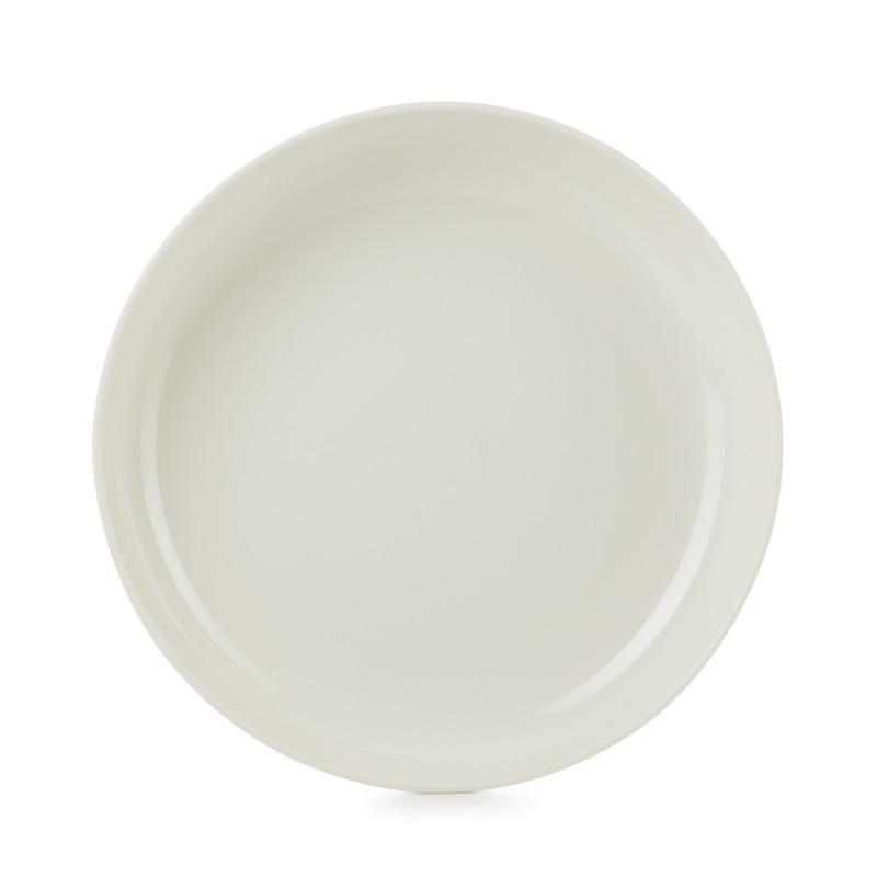 Assiette creuse rond ivoire porcelaine culinaire Ø 23,5 cm Adelie Revol