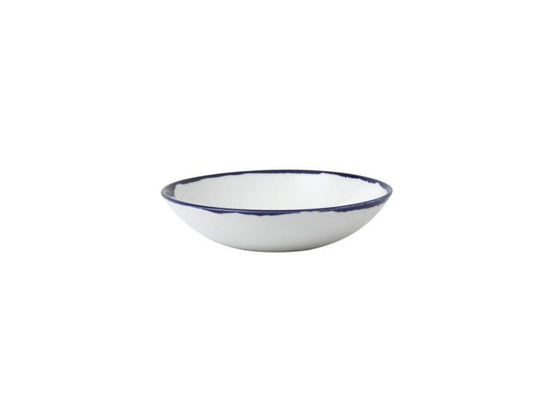 Assiette coupe creuse rond blanc porcelaine vitrifiée Ø 18,2 cm Harvest Dudson