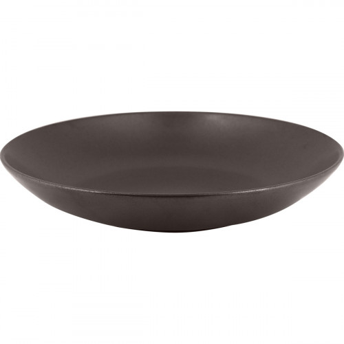 Assiette coupe creuse rond brun porcelaine vitrifiée Ø 25,9 cm Genesis Rak