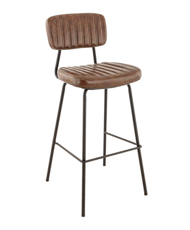 Tabouret de bar marron 108x45x49 cm Stanley