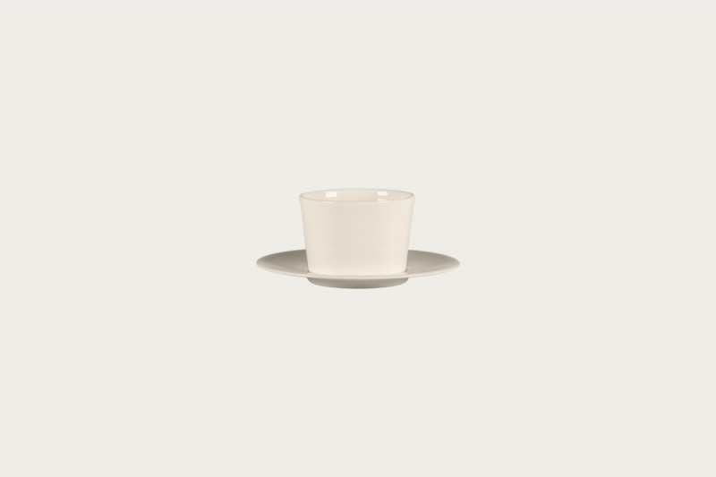 Tasse à café rond ivoire porcelaine bone china 19,6 cl Ø 8,4 cm Fedra Rak