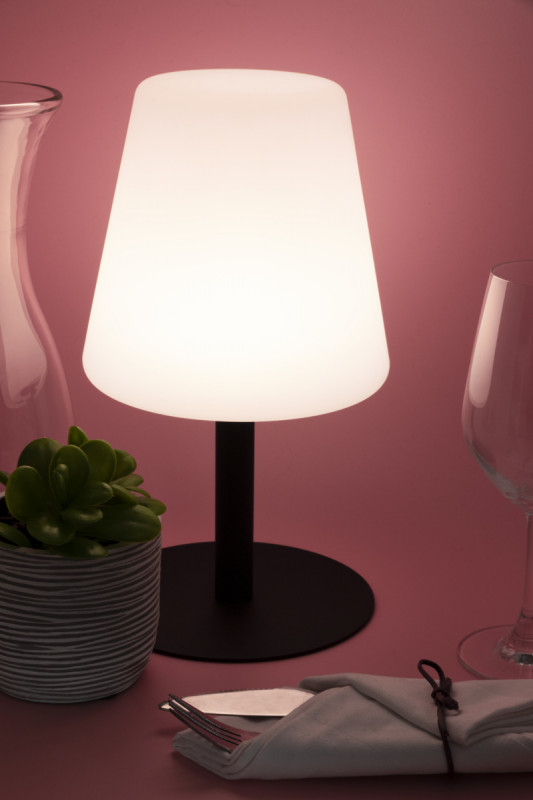 Lampe de table noir 155x155x270 mm Michelle Securit