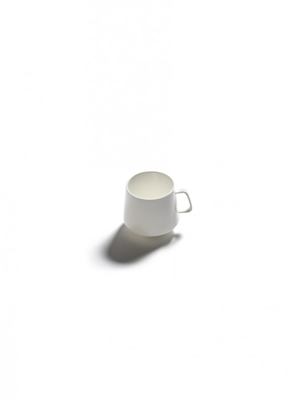 Tasse à café lungo rond blanc porcelaine bone china Ø 7 cm Nido Serax