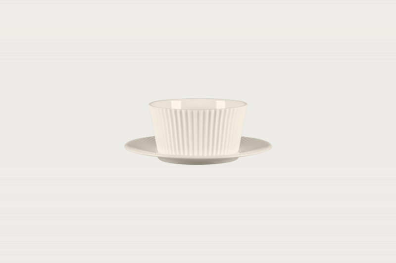 Tasse à bouillon sans anse rond blanc porcelaine bone china 36,9 cl Ø 11,8 cm Spectra Rak