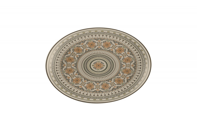 Plat ovale Argila Décor Epura porcelaine 32 cm Earth Rak