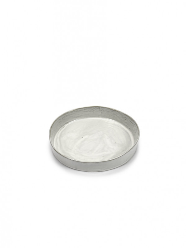 Assiette creuse rond écru grès émaillé Ø 23 cm La Mère Serax