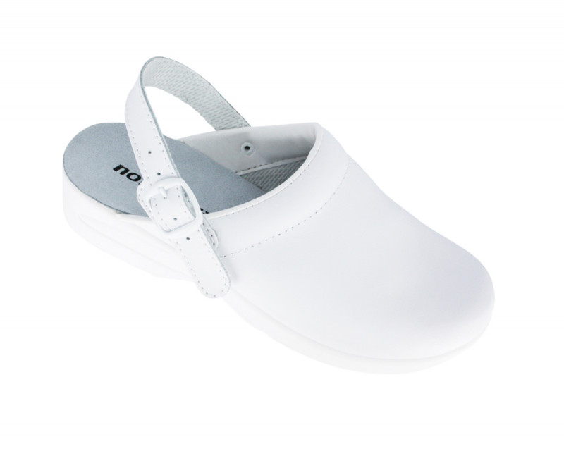 Sabot avec bride blanc 37 Mado Nordways