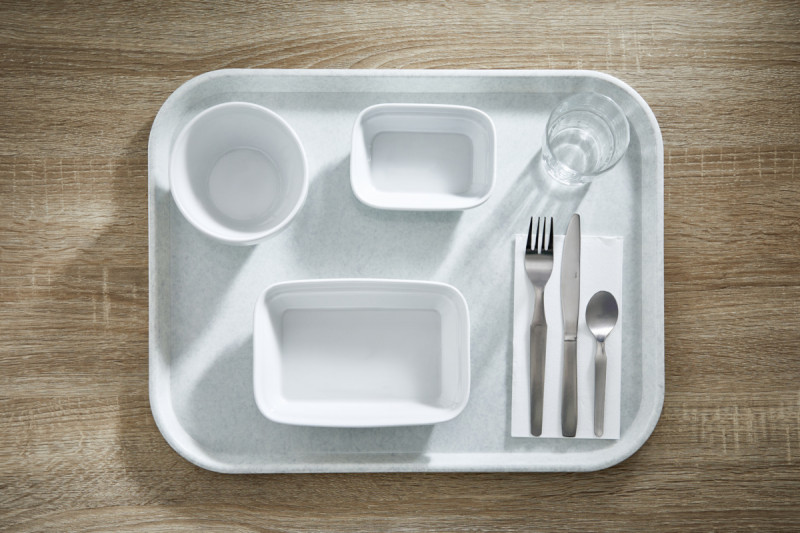 Plat régithermie rond blanc porcelaine 19,1 cm Vitalia Essentials Collection