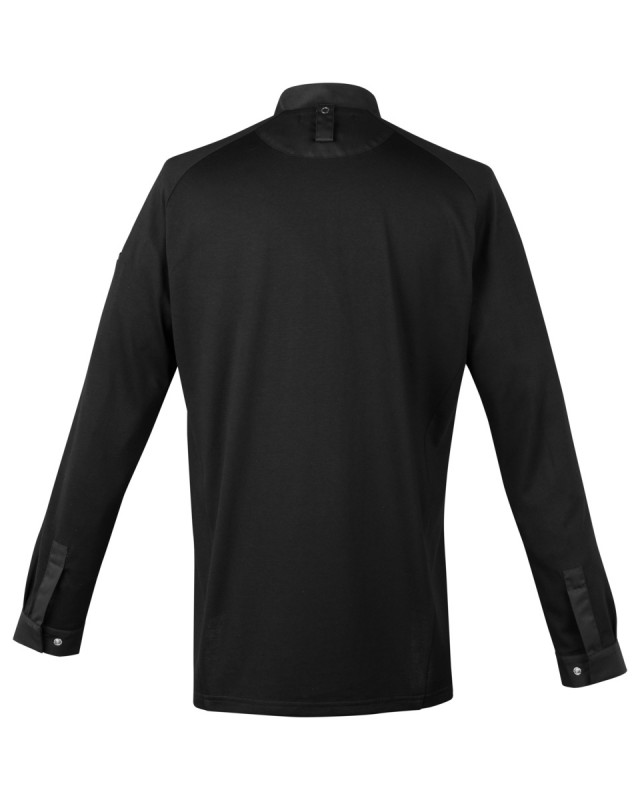 Veste de cuisine manches longues noir T5 Idac Robur
