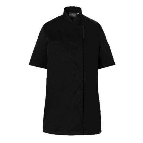 Veste de cuisine manches courtes noir T5 Reko Molinel
