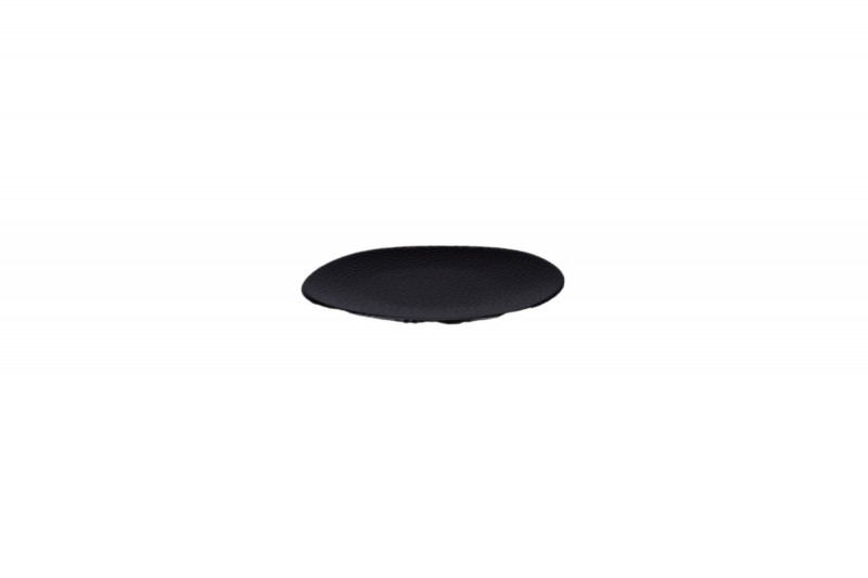 Assiette plate organique Speckle porcelaine vitrifiée Ø 15 cm Between Rak