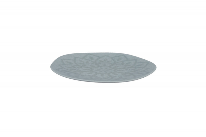 Assiette plate organique Earth porcelaine vitrifiée Ø 23 cm Between Colored Rak