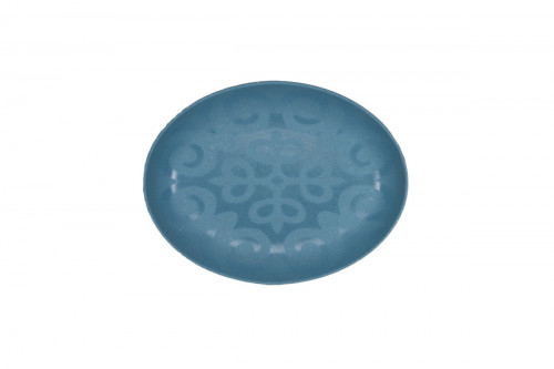 Plat organique Water porcelaine vitrifiée Ø 24 cm Between Colored Rak