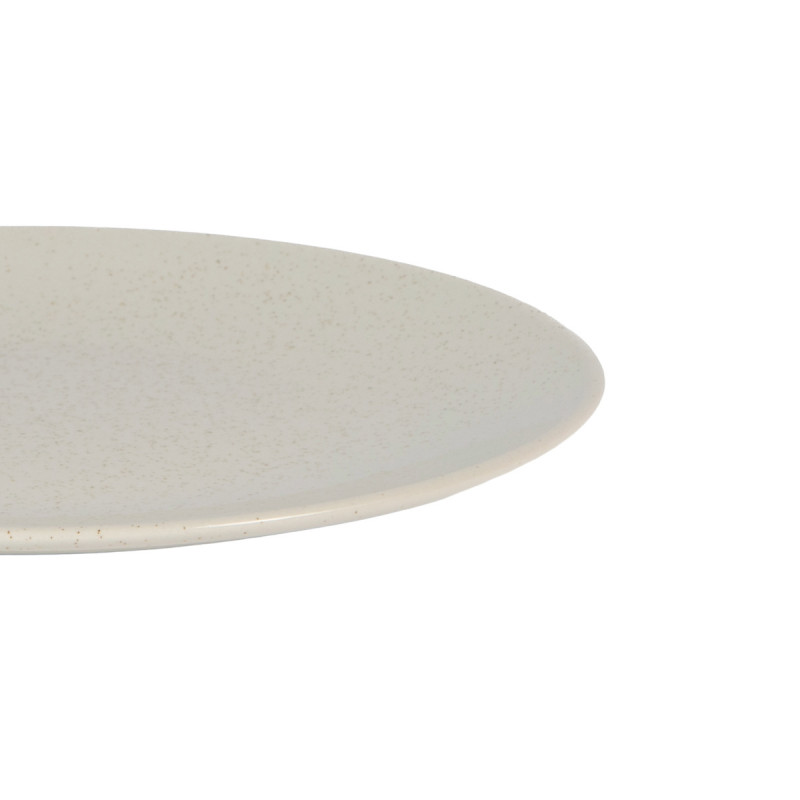 Assiette coupe plate stone grès renforcé Ø 25 cm Twist Essentials Collection