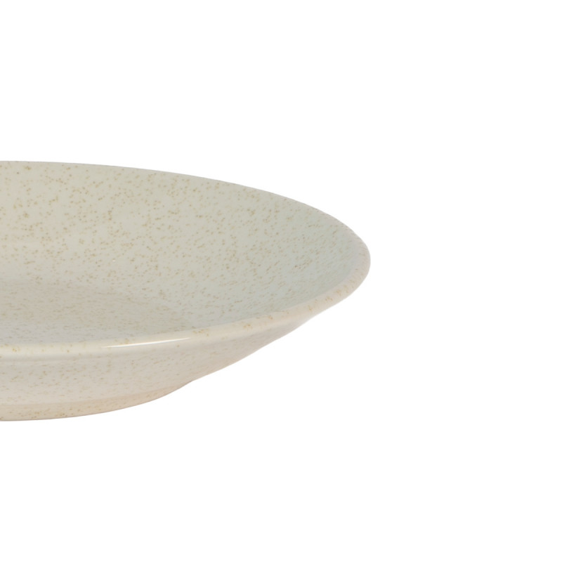 Assiette creuse stone grès renforcé Ø 23 cm Twist Essentials Collection