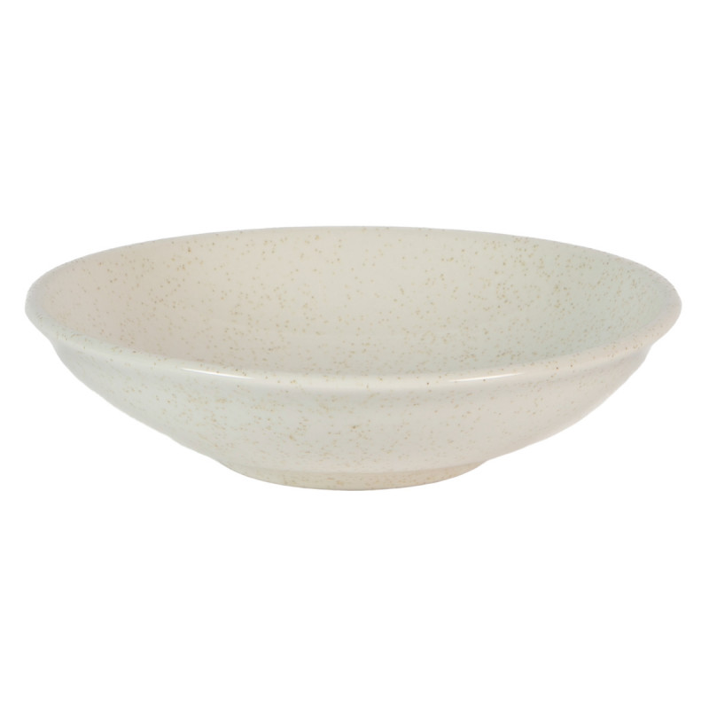 Assiette coupe creuse stone grès renforcé Ø 18 cm Twist Essentials Collection
