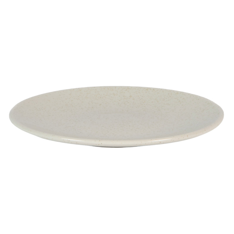 Assiette coupe plate stone grès renforcé Ø 20 cm Twist Essentials Collection