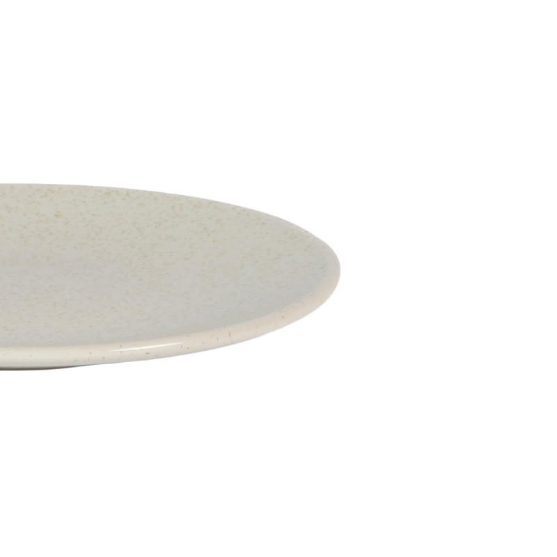 Assiette coupe plate stone grès renforcé Ø 20 cm Twist Essentials Collection