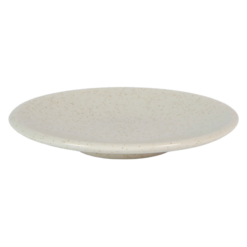 Assiette coupe plate stone grès renforcé Ø 12 cm Twist Essentials Collection