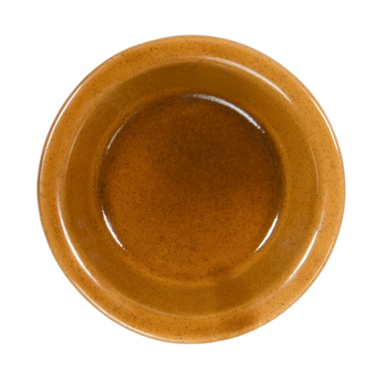 Compotier caramel grès renforcé Ø 12 cm Twist Essentials Collection